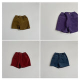 Mini Robe 26 Autumn Corduroy Half-length Pants 10-48 Months Namdaemun Children's Clothing Toddler
