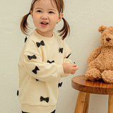 [Pimpollo] Purely's ribbon top and bottom set Ivory