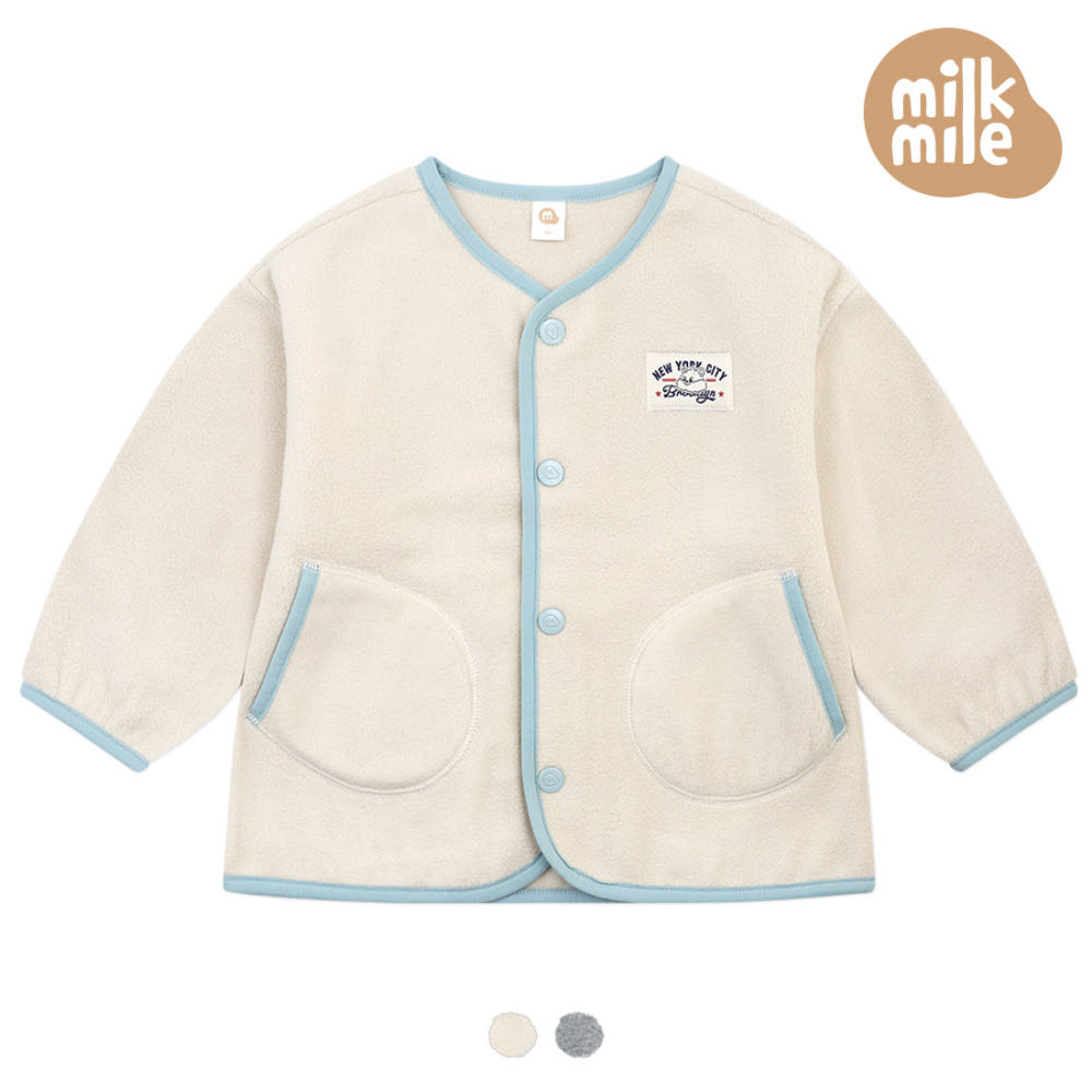 [Milk Mile] Powdery Polar Fleece Squirrel Jumper