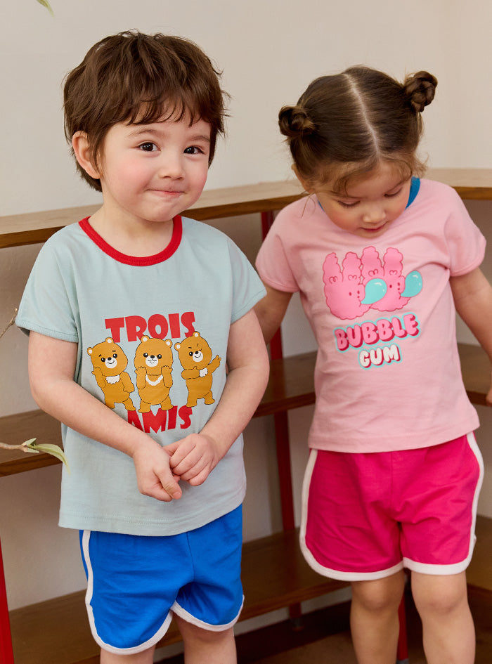 Trois Bear Short Sleeve (24SS) Indoor Set