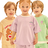 [70%OFF] Care Bear Play look top and bottom set (short sleeve)