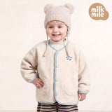 [Milk Mile] Powdery Polar Fleece Squirrel Jumper