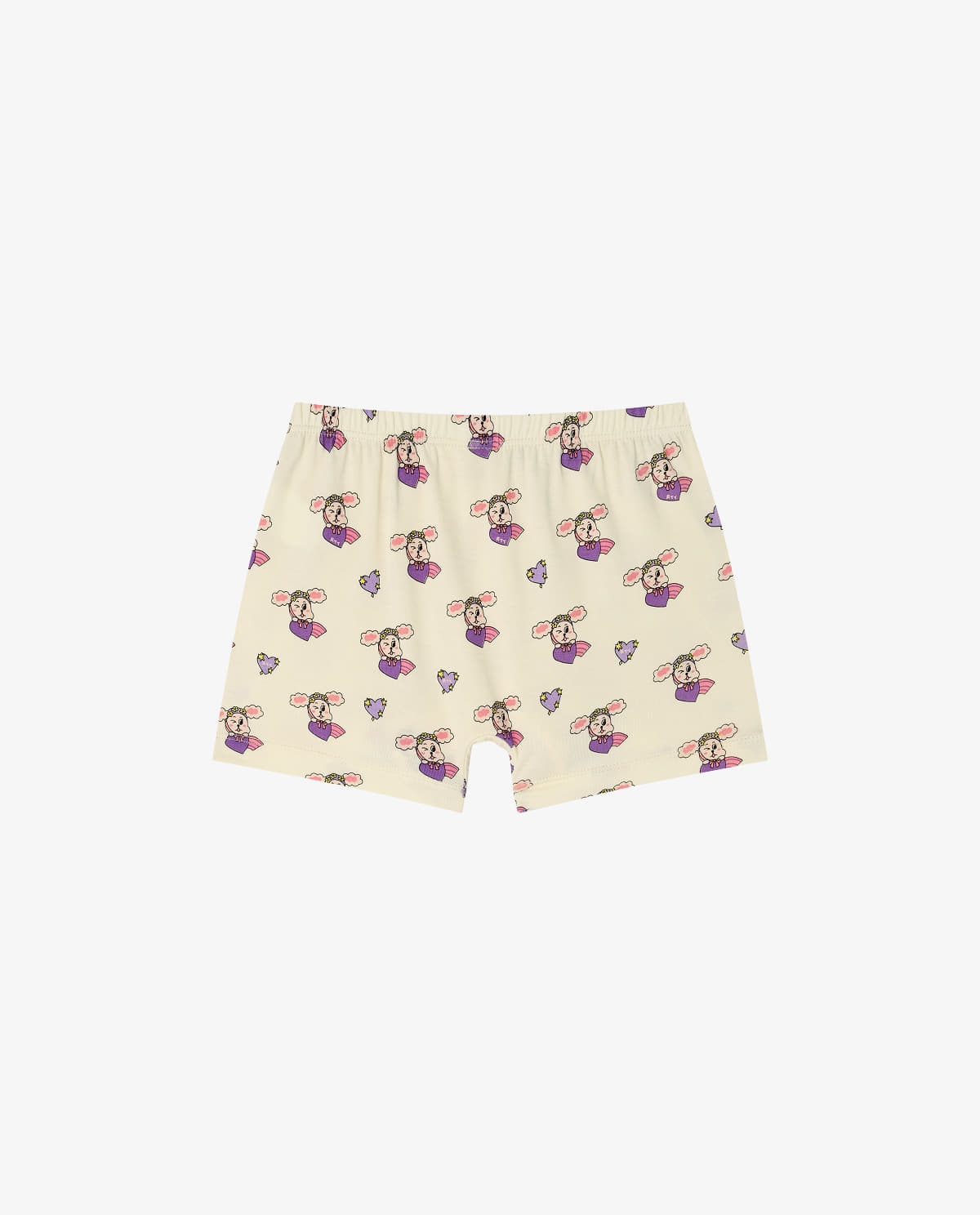 Modal Boxer Panty Set with Heart Point (Girls) 2-Pack
