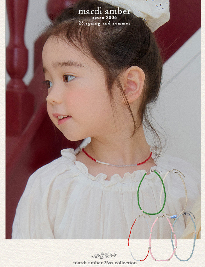 라피네 비즈 목걸이