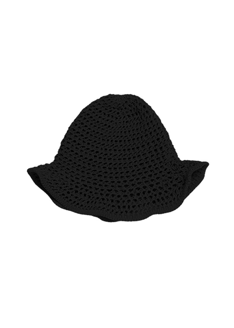 Airy Net Bucket Hat_Black