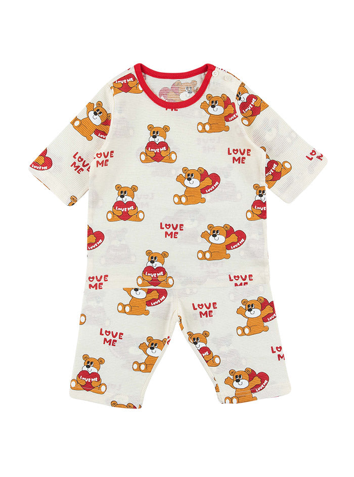 Love Me Bear Mid Sleeve (24SS) Indoor Set