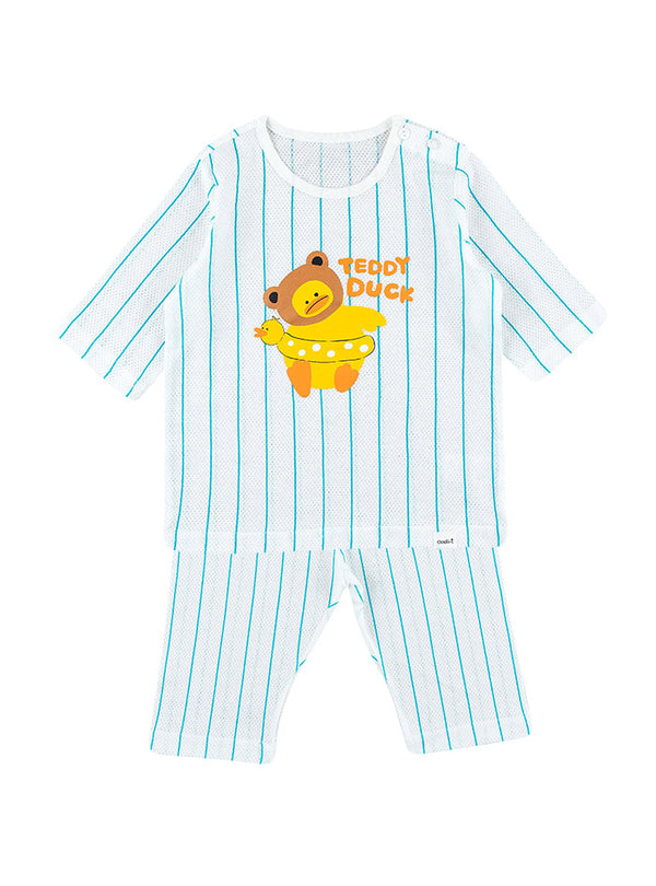 Teddy Duck Mid Sleeve (24SS) Mesh Indoor Set