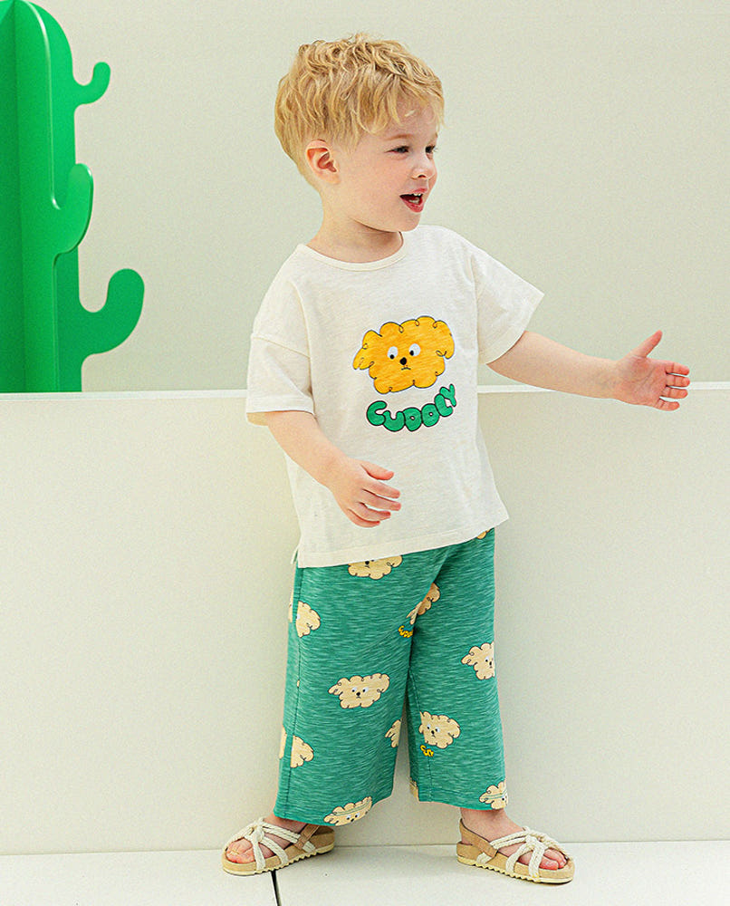[Pimpoyo] Cuddly Top and Bottom Set