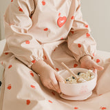 [New] Dottodot Heart Waterproof  Self direct food Bib (long)