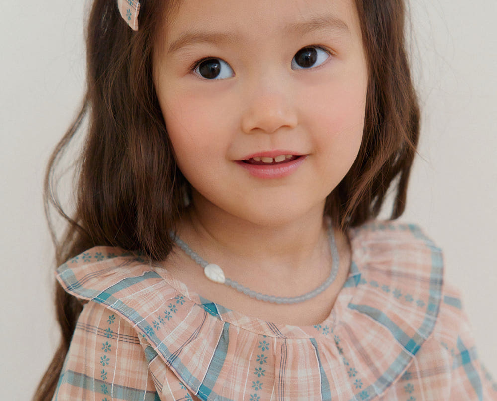 Mardi Amber Raffine Bead Necklace