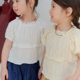 Mardi Amber Ariko Frill Blouse