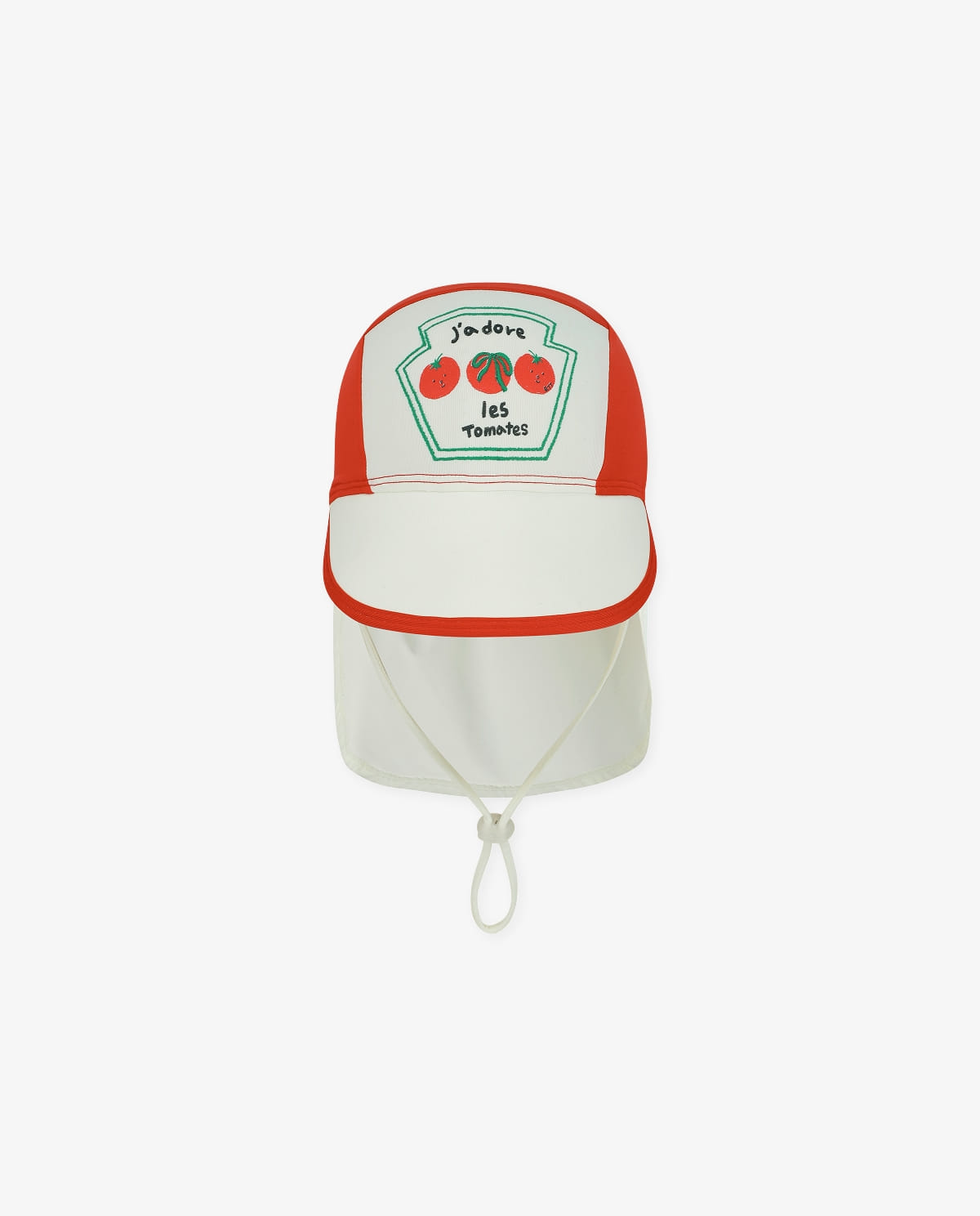 Check Point Rash Guard Hat Set Red