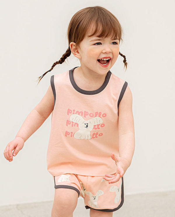 [Pimpollo] Bibi sleeveless top and bottom set