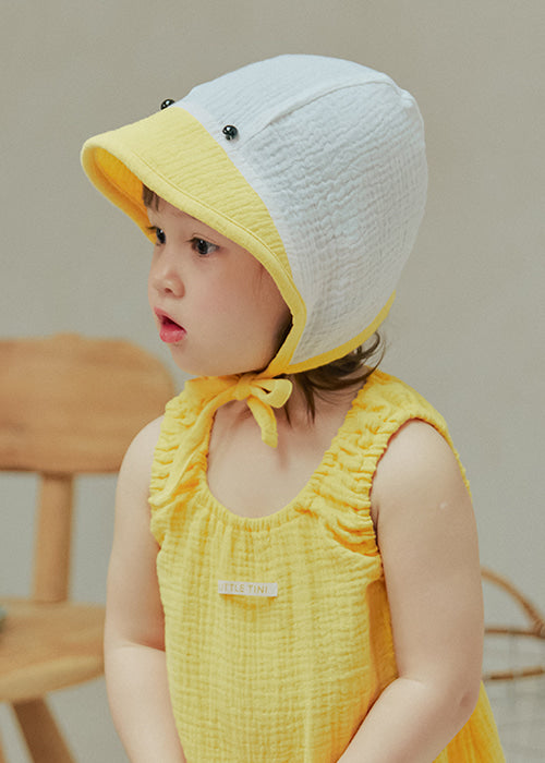 Melting Duck Hat_White