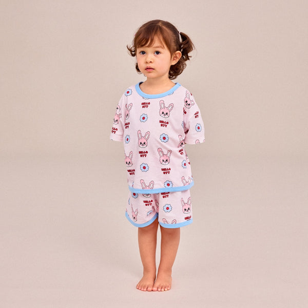 Cozy Summer IndoorSet- Rabbit Pink