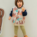 [Pimpoyo] Mongi Toddler Kids Quilted Vest (3 Colors)