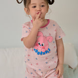 Petit Bunny Short sleeve (25SS) Mesh Indoor Set