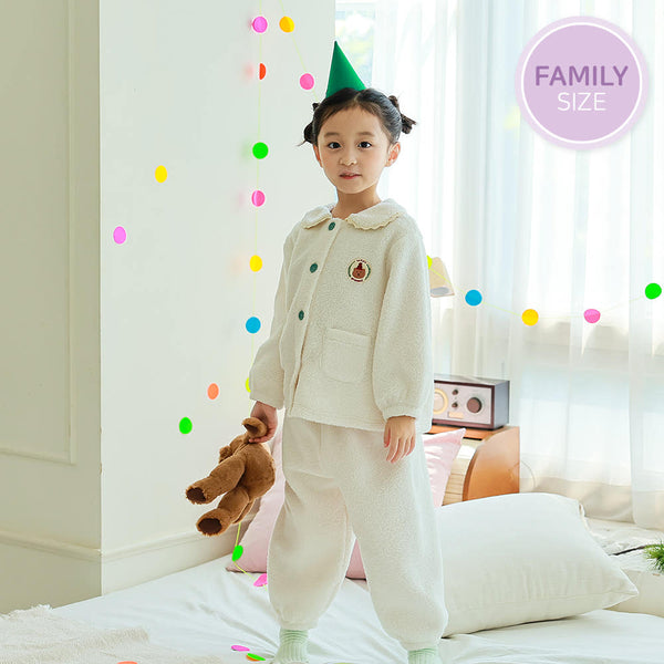 [PPIPPILONG FW] Poodle Cutie Pogle Long Sleeve Pajamas Top and Bottom Set