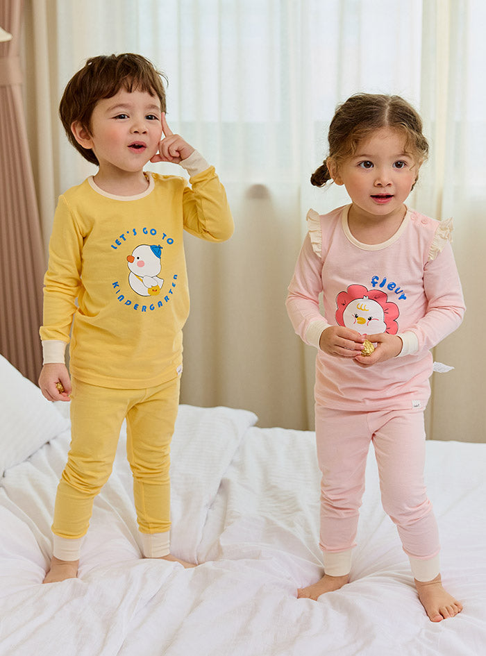 Kindergarten single spandex (24SS) indoor wear set