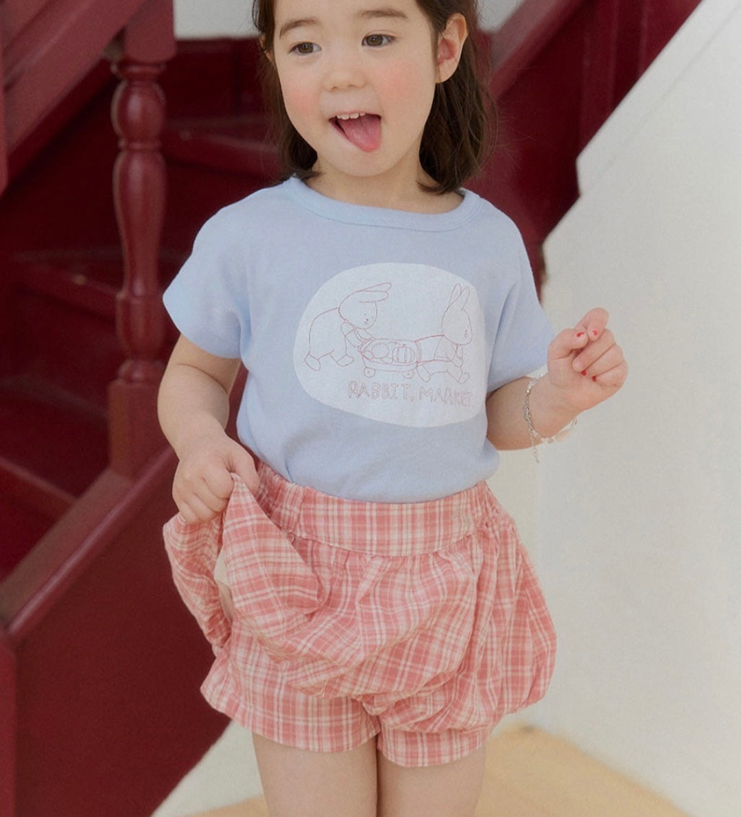 Mardi Amber Check Pumpkin Pants