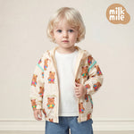 [Milk Mile] Sun-tanned Teddy Bear Hoodie Jumper