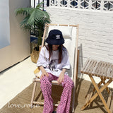 (Summer 26) Love Rosie Pink Cheetah Pleated Bootcut (2XL)