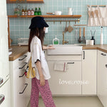 (Summer 26) Love Rosie Pink Cheetah Pleated Bootcut (2XL)