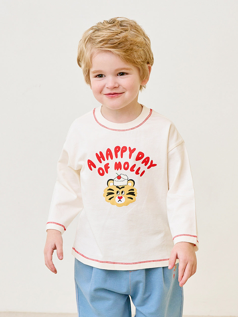 [Molly Melly] Happy Langi Molly T-shirt