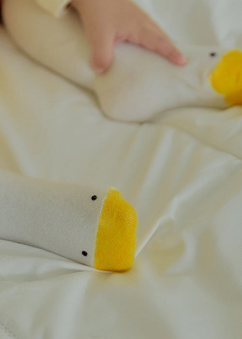 Duck knee socks