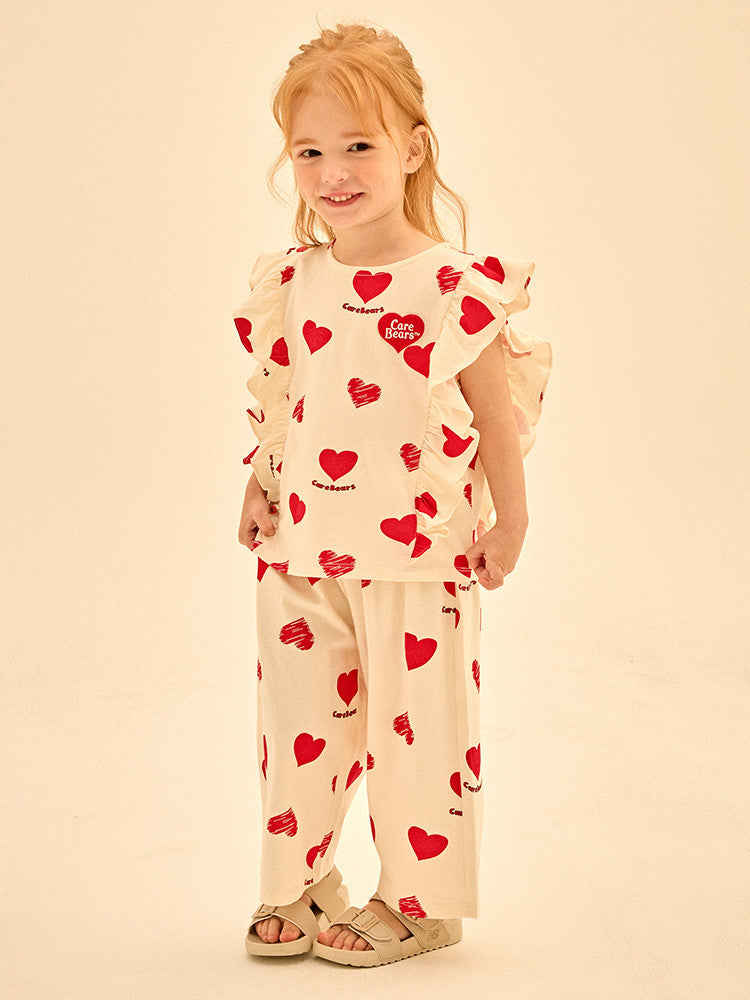 [Care Bear] Heart Heart Frill Wide Set