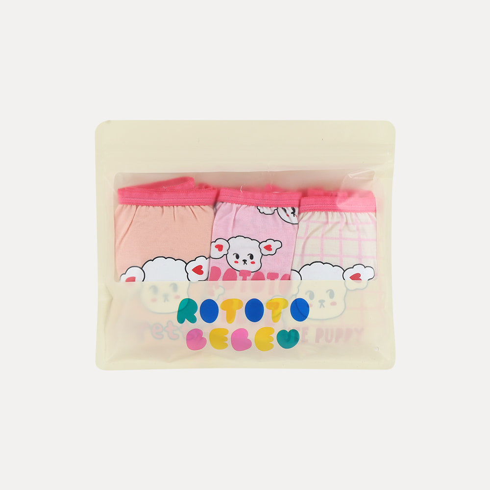 Girls' Modal Panty Set - Ppokkung