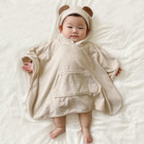 [Bamboo] Pure Bamboo Bamboo Animal Pocket Towel Gown