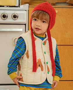 Leo Quilting Vest (3 colors)