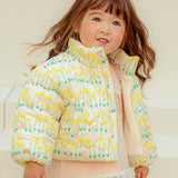 Plaquilting padding jumper (hat SET)