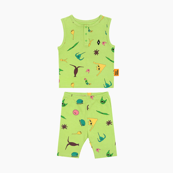 Plankton friends Modal Vest set