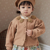 Pine cone Cardigan_Brown