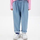 All Day Pink Denim Pants