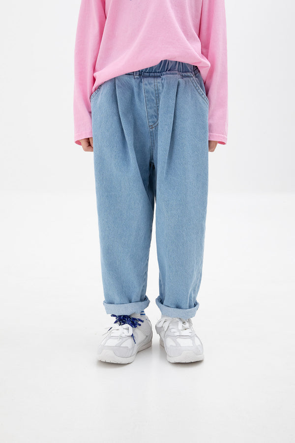 All Day Pink Denim Pants