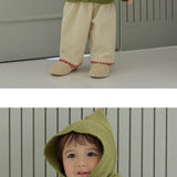 Lunlun Boucle Knit Cardigan_Olive