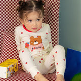 Pom Pom single spandex (24SS) indoor wear set