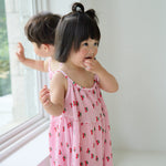 [6/26~Sequential Shipping][Pre-order] Cherry Sleeveless Pleated Dress