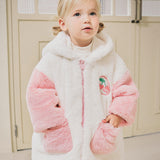 Big ribbon hot wind hood jumper