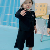 ICE CREAM CARDIGAN SET Black