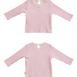 Ribbon T-shirt Pink