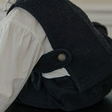 Tweed Vest_Black