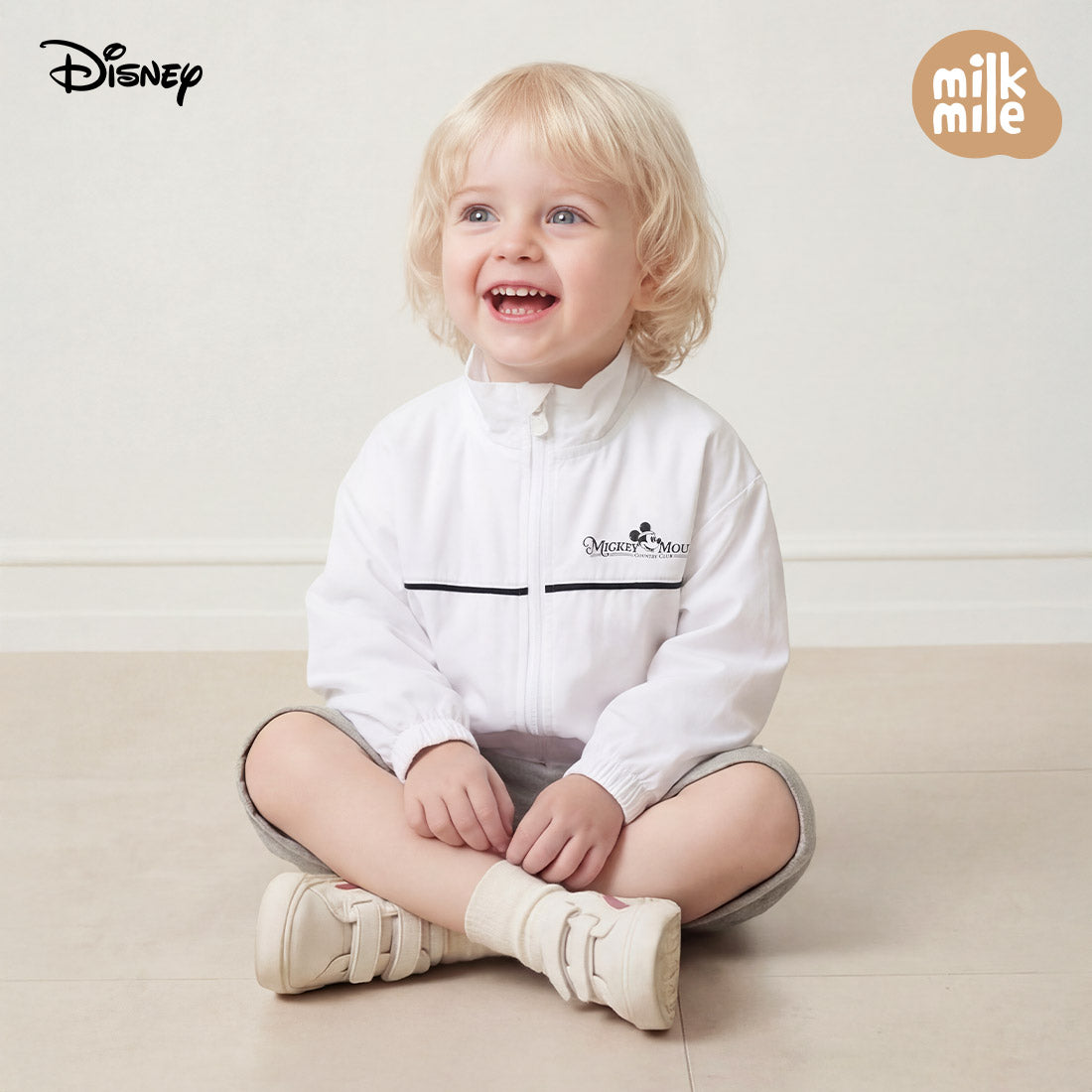[Milk Mile] [Disney] Monofilm Windbreaker