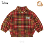 [Milk Mile] [Disney] Mickey Mouse Camping Check Polar Fleece Jumper