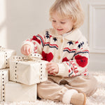 [Milk Mile] Milk Bear Cowichan Sweater Cardigan