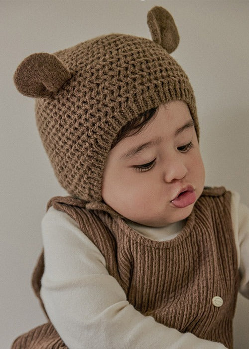 Bear Knit Hat