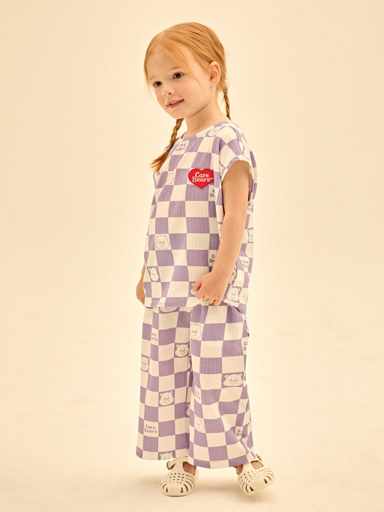 [Care Bear] Ice Checkerboard Sleeveless Wide Set